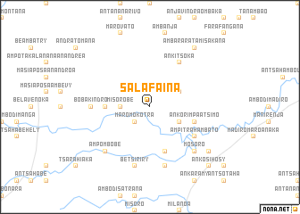 map of Salafaina