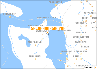 map of Salaf an Nāşirīyah