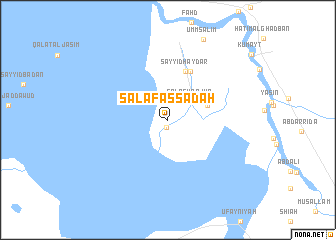 map of Salaf as Sādah