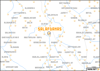 map of Salaf Damas