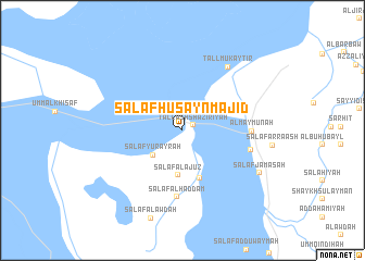 map of Salaf Ḩusayn Mājid