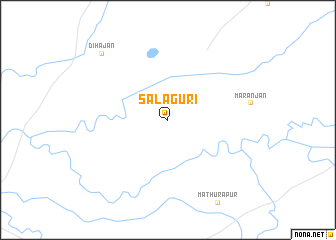 map of Salaguri