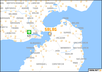 map of Salag