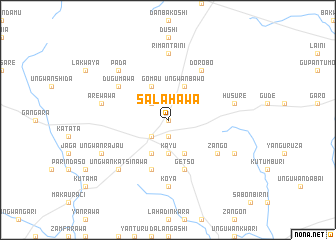 map of Salahawa