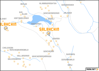 map of Salaḩchīn