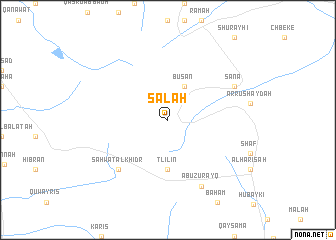 map of Sālah