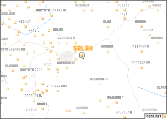 map of Şālah