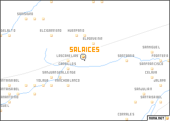 map of Salaices