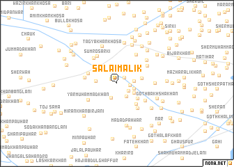 map of Salāi Mālik