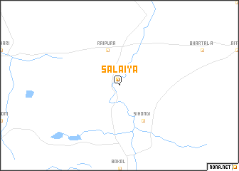 map of Salaiya