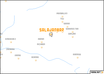 map of Salaj Anbār