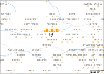 map of Salajka