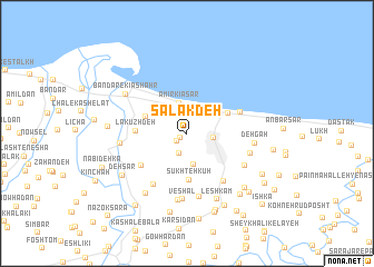map of Sālak Deh