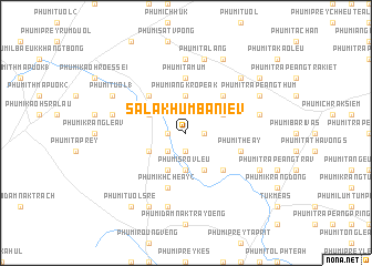 map of Sala Khŭm Baniĕv