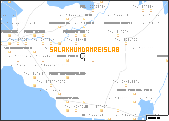 map of Sala Khŭm Dâmrei Slăb