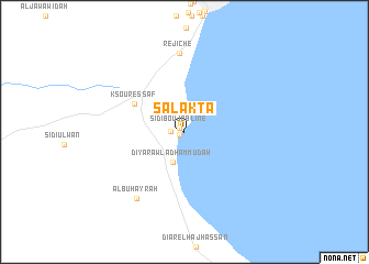 map of Salakta
