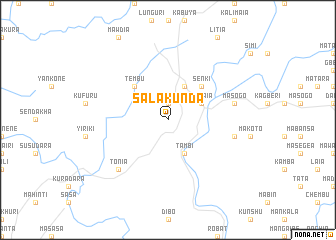 map of Salakunda