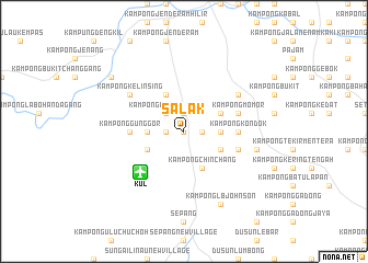 map of Salak
