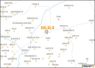 map of Salala