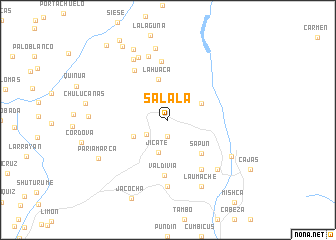 map of Salala