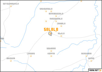 map of Salala