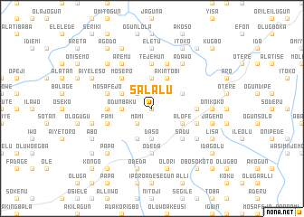map of Salalu