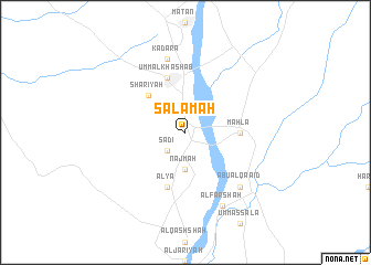 map of Salāmah