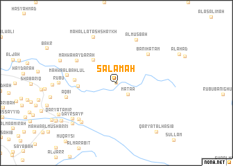 map of Salāmah