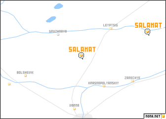 map of Salamat