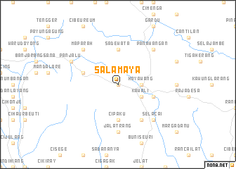 map of Salamaya