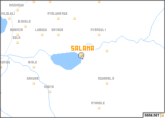 map of Salama