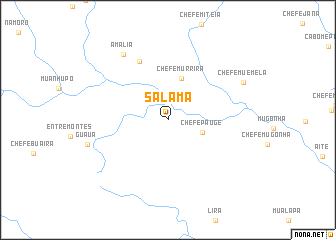 map of Salama