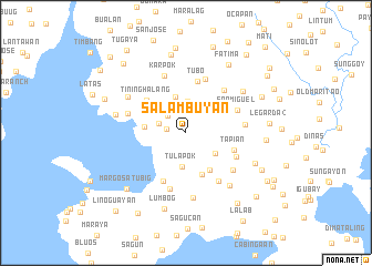 map of Salambuyan