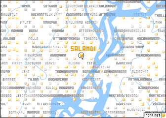 map of Sālamdi