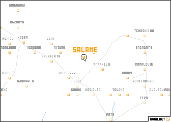 map of Salamé