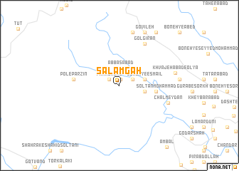 map of Salāmgāh