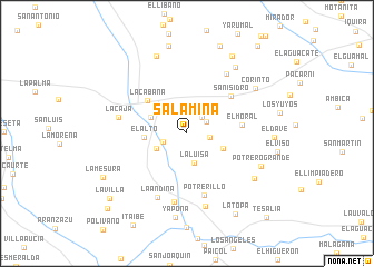 map of Salamina