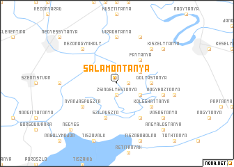 map of Salamontanya