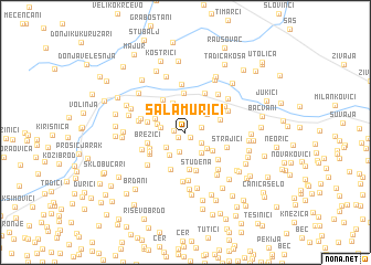 map of Salamurići