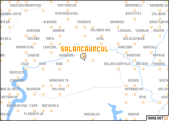 map of Salancaur Cul