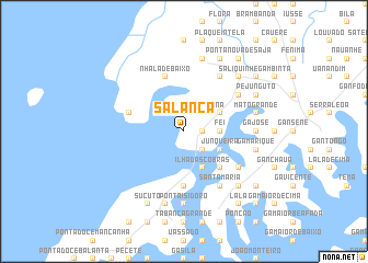 map of Salanca