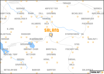 map of Saland