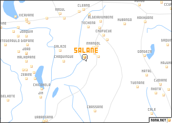 map of Salane