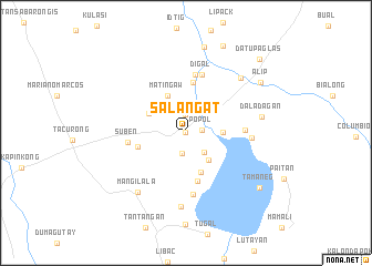 map of Salañgat