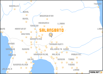 map of Salangbato