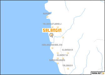 map of Salāngin