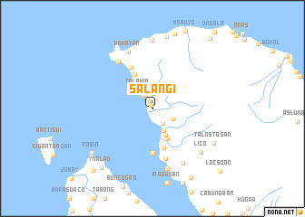 map of Salangi