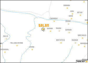 map of Salān