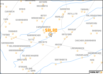 map of Salao