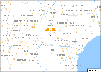 map of Salao